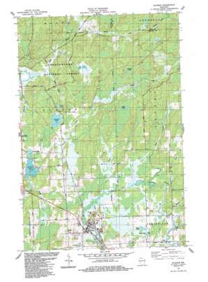 Glidden USGS topographic map 46090b5