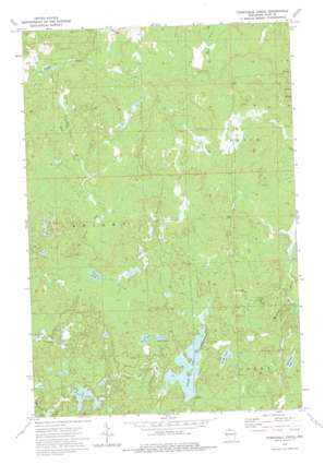 Turntable Creek USGS topographic map 46090c3