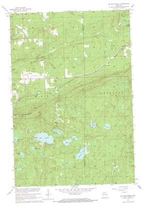 Mount Whittlesey USGS topographic map 46090c5