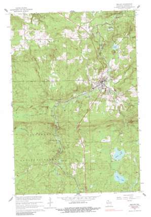 Mellen USGS topographic map 46090c6