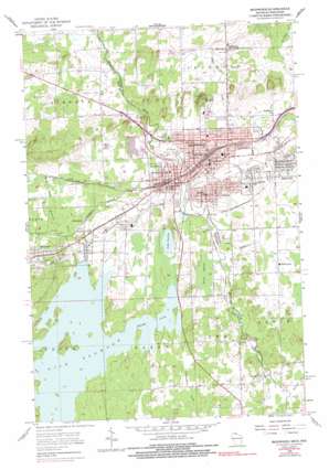 Ironwood USGS topographic map 46090d2