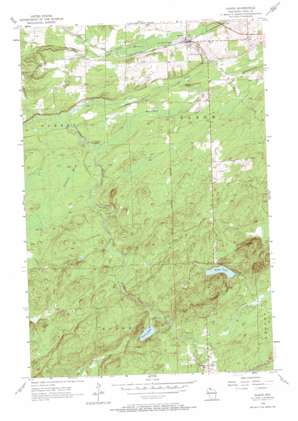 Saxon USGS topographic map 46090d4