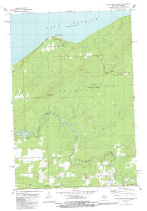 Little Girls Point USGS topographic map 46090e3