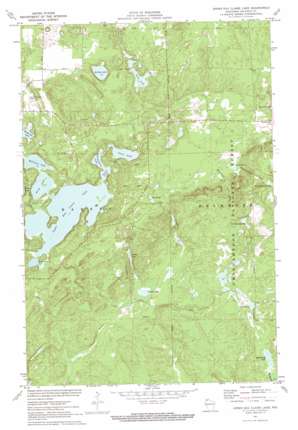 Upper Eau Claire Lake USGS topographic map 46091c4