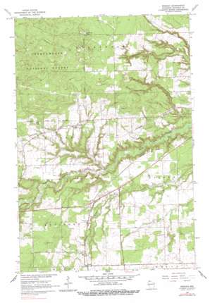 Moquah USGS topographic map 46091e1