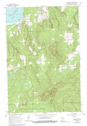 Cornucopia USGS topographic map 46091g1