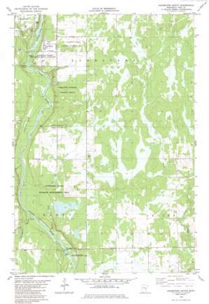 Sandstone South USGS topographic map 46092a7