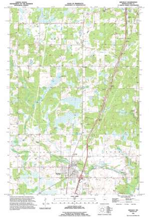 Hinckley USGS topographic map 46092a8