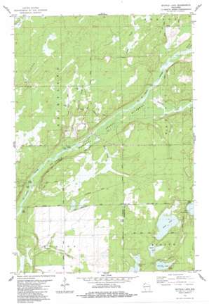 Scovils Lake USGS topographic map 46092b1