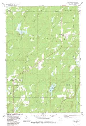 Dairyland USGS topographic map 46092b2