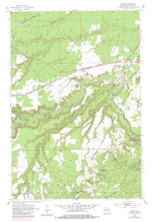 Borea USGS topographic map 46092e2