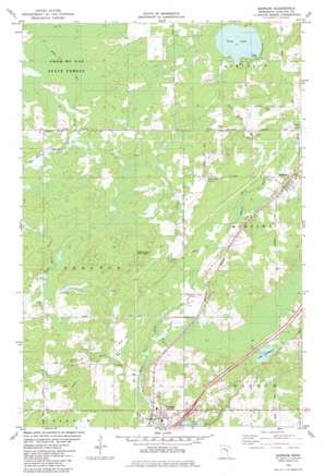 Barnum USGS topographic map 46092e6