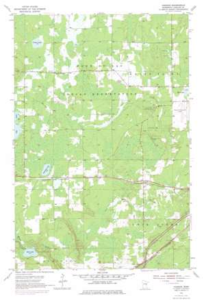 Iverson USGS topographic map 46092f5