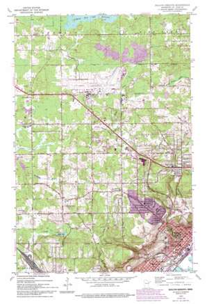 Duluth Heights USGS topographic map 46092g2