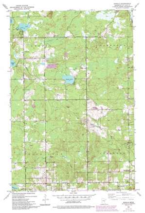 Arnold USGS topographic map 46092h1