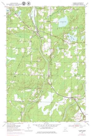 Alborn USGS topographic map 46092h5