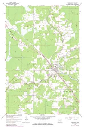 Floodwood USGS topographic map 46092h8
