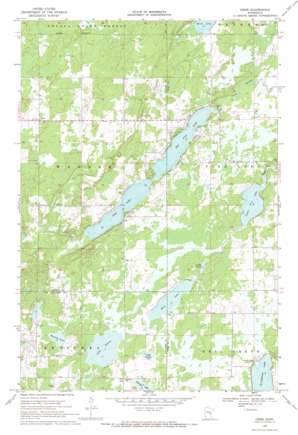 Giese topo map