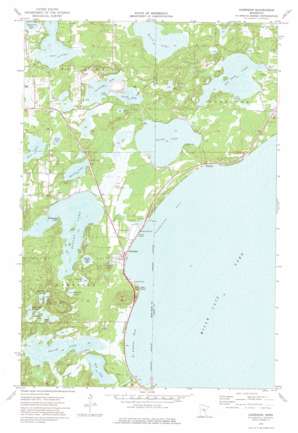 Garrison USGS topographic map 46093c7