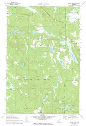 Shovel Lake USGS topographic map 46093h7