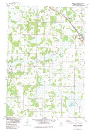 Randall West USGS topographic map 46094a5