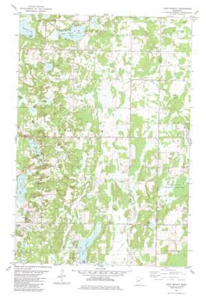 Lake Beauty USGS topographic map 46094a6