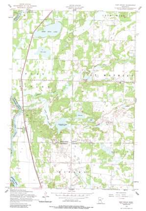 Fort Ripley USGS topographic map 46094b3