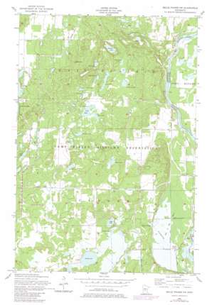 Belle Prairie NW USGS topographic map 46094b4