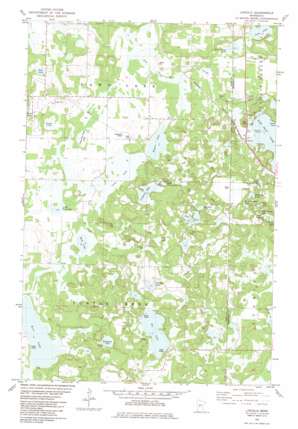 Lincoln USGS topographic map 46094b6