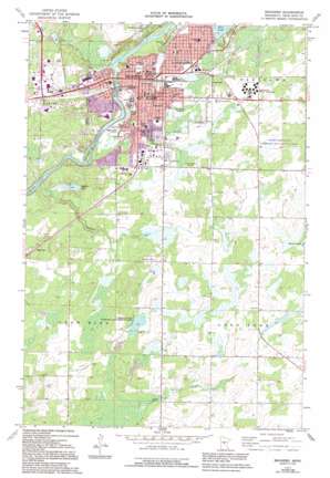 Brainerd USGS topographic map 46094c2