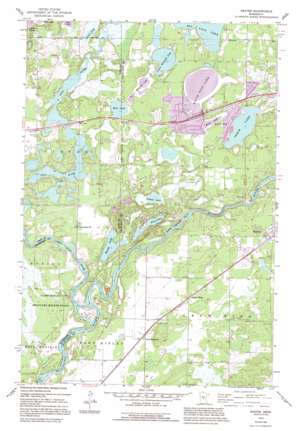 Baxter USGS topographic map 46094c3