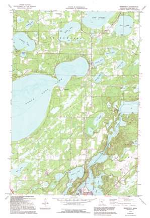 Merrifield USGS topographic map 46094d2