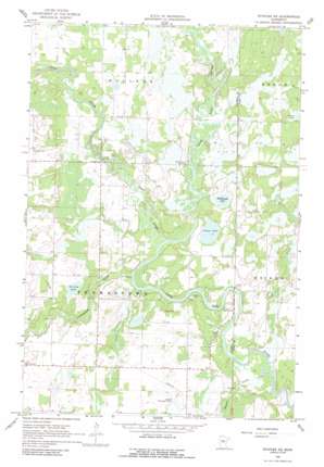 Staples NE USGS topographic map 46094d7