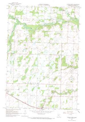 Aldrich North USGS topographic map 46094d8