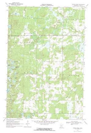 Bungo Creek USGS topographic map 46094f5