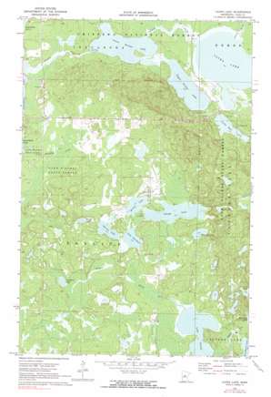 Laura Lake USGS topographic map 46094h1
