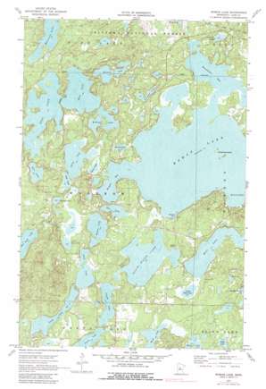 Woman Lake USGS topographic map 46094h3