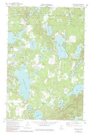 Webb Lake USGS topographic map 46094h4