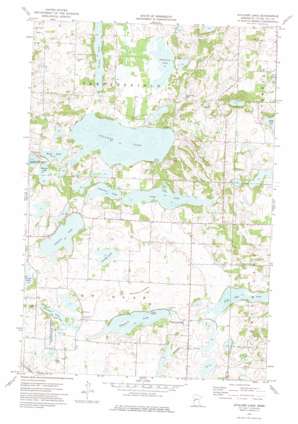Stalker Lake USGS topographic map 46095b7