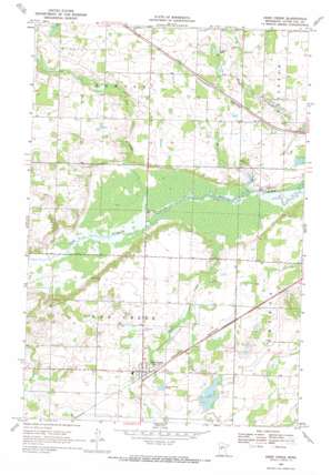 Deer Creek USGS topographic map 46095d3