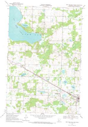 New York Mills West USGS topographic map 46095e4