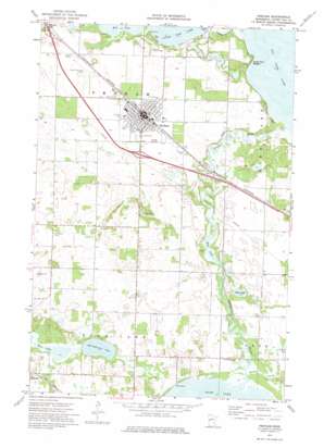 Perham USGS topographic map 46095e5