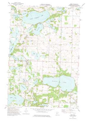 Dent USGS topographic map 46095e6