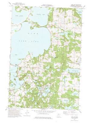Lake Lida USGS topographic map 46095e8