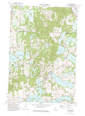 Vergas USGS topographic map 46095f7
