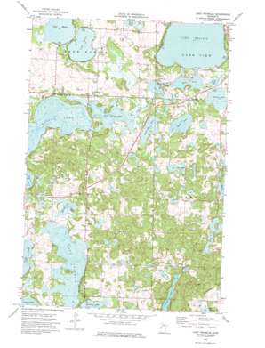 Lake Franklin USGS topographic map 46095f8