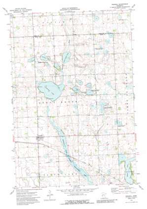Wendell topo map