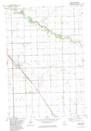 Doran USGS topographic map 46096b4