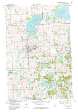 Pelican Rapids USGS topographic map 46096e1