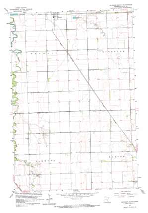 Glyndon South USGS topographic map 46096g5